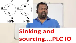 what is Sinking sourcing PLC inputs & outputs I NPN & PNP transistor explained....
