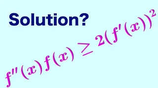 International Mathematics Competition 2020 Day 2 Problem 1 | A Derivative Inequality