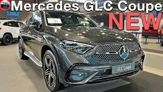 All NEW 2024 Mercedes Benz GLC Coupe - Walkaround REVIEW Exterior design