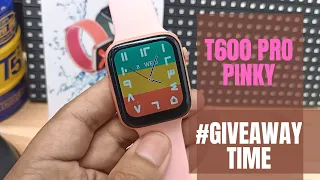 Smartwatch T600 Pro Pink Panther