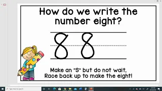 How To Write The Number 8