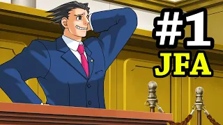 A Man Who Loves Crime Plays Phoenix Wright: Justice For All - Part One