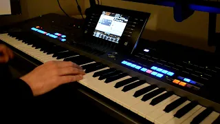 Purple Disco Machine & Sophie and the GIants - In The Dark (with songstyle) COVER on Yamaha Tyros 5