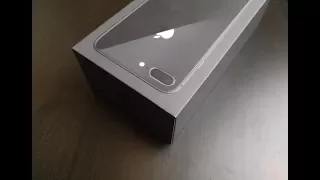 Apple iPhone 8 Plus - распаковка и первое впечатление