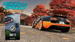 Bugatti Veyron Super Sport DAY 5 NFS No Limits Xtreme Racing Championship Gameplay Walkthrough