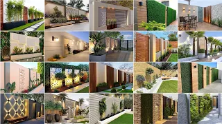 100 Modern Fence Design Ideas 2024 Home Garden Boundary Wall Design | Backyard Garden Fences Design