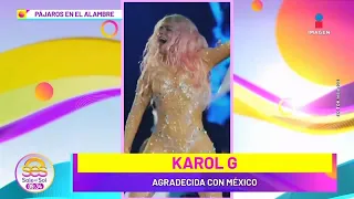 En el último concierto de Karol G en CDMX INVITÓ a Xavi y OLVIDÓ la letra de su canción