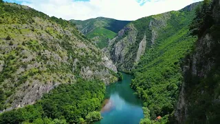 Matka Canyon Drone 4K