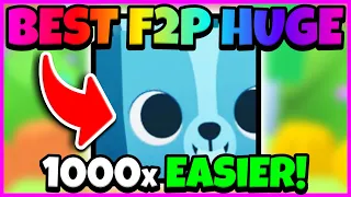 🤫THEY SECRETLY MADE THIS THE *EASIEST* HUGE TO HATCH...🍀NEW HUGE POSEIDON CORGI CHANCES PET SIM 99