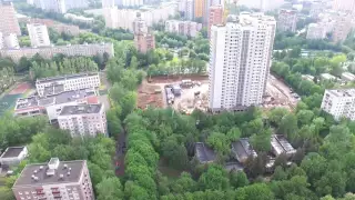 Second Test Flight Over Moscow | DJI Phantom 3 Standard