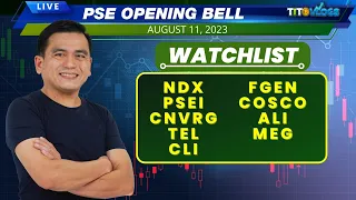 STOCKS REVIEW BY REQUEST | PSE Opening Bell Live August 11, 2023
