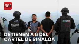 Detienen a seis presuntos integrantes del Cártel de Sinaloa en Zacatecas - Las Noticias