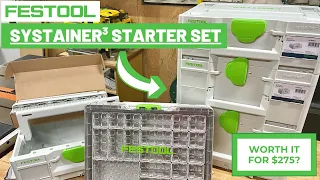 *NEW FESTOOL 2021* Systainer³ Starter Set (SYS3, Systainer Gen 3) // Unboxing & Overview of Set