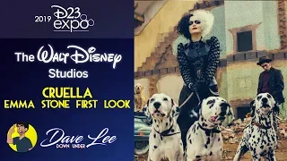 Disney's CRUELLA - Emma Stone First Look | D23 Expo 2019