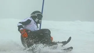 Thomas Nolte (1st run) | Men's super combined sitting | Alpine skiing | Sochi 2014 Paralympics