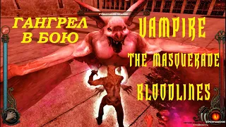 Vampire The Masquerade Bloodlines ГАНГРЕЛ В БОЮ!