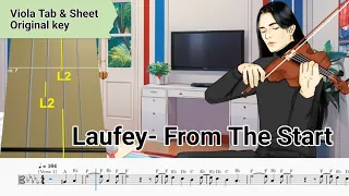 Laufey - From The Start Viola Tab & Sheet