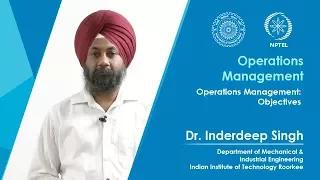 Lecture 02 Operations Management: Objectives