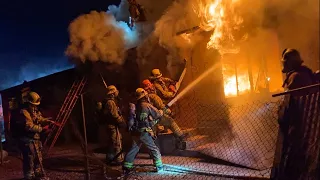 LAFD Structure Fire: Station 14 (Historic South-Central)