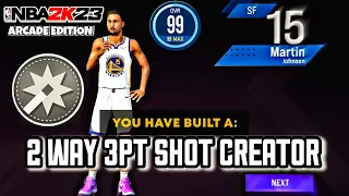 THIS BUILD IS GAMEBREAKING IN NBA 2K23 MOBILE * 2-WAY 3PT SHOT CREATOR *