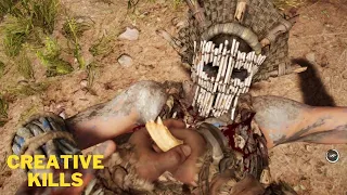 What 1000 Hours of Far Cry Primal Looks Like - All Outposts Liberated w/ Finest John Wick Stealth