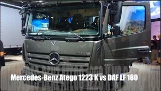 Mercedes-Benz Atego 1223 K 2015 vs DAF LF 180 2015