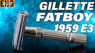 Gillette Fatboy 1959 E3, Mike's Shaving Soaps & Plisson Horn handle | Бритье с HomeLike Shaving