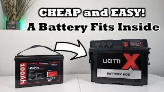 LICITTI Battery Box - Super AFFORDABLE 1000w DIY Power Station! Just Bring Your Own LFP Battery!