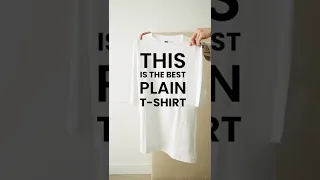 This is the BEST Plain T-Shirt