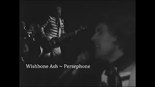 Wishbone Ash ~ Persephone ~ 1976 ~ Live Video, At Winterland, San Francisco