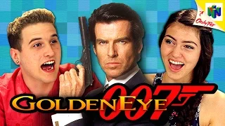 GOLDENEYE 007 (N64) (Teens React: Retro Gaming)