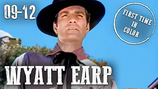 The Life and Legend of Wyatt Earp | EP 9-12 | Colorized Classic Series