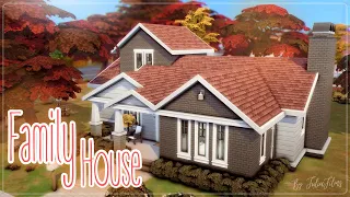Семейный дом🏡👪│Строительство│Family House│SpeedBuild│NO CC [The Sims 4]