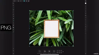 Picture frame mockup (AFFINITY DESIGNER)