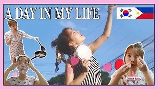 A DAY IN MY LIFE | KOREAN LIVING IN PH🇵🇭 : Cook, Laundry, Mukbang, Photoshoot