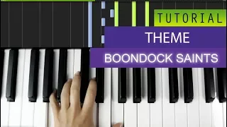 Boondock Saints Theme - Piano Tutorial