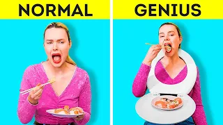 Genius Ways to Eat Your Favorite Food || Etiquette Rules In The Restaurant