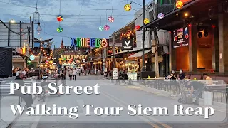 EP 6 Walking tour Siem Reap, Cambodia. Pub street and old market