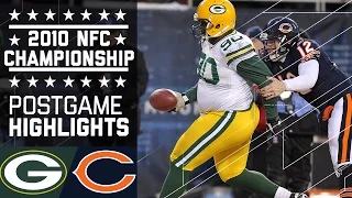 Packers vs. Bears 2010 NFC Championship | Game Highlights | NFL