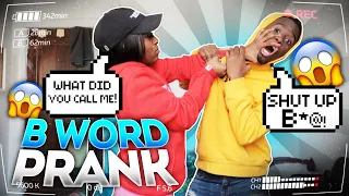 CALLING MY TWIN SISTER THE "B" WORD PRANK!! *GONE WRONG*