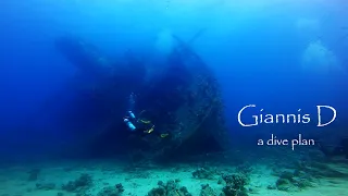 Giannis D wreck Abu Nuhas Red Sea scuba dive plan