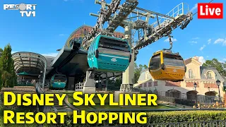 🔴Live: Friday Night Live Skyliner Resort Hopping at Walt Disney World - Live Stream - 4-12-24