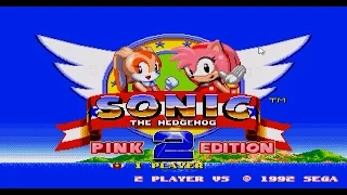 Sonic 2: Pink Edition (Rom Hack Gameplay) [HD 60FPS]