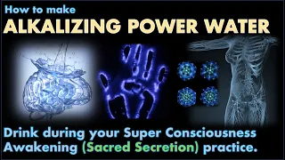 ALKALISING POWER WATER - Infused water, Assist the SACRED SECRETION #structuredwater #alkalinewater