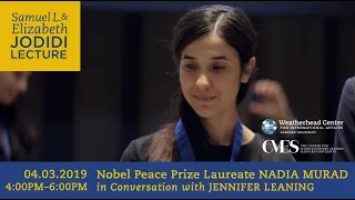 Nadia Murad: Samuel L. and Elizabeth Jodidi Lecture