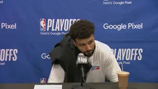 Jamal Murray says “Who?” after asked about Edwards
