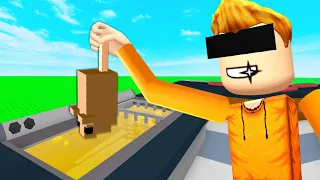 ROBLOX COOKING in VR.. (cook burgers)