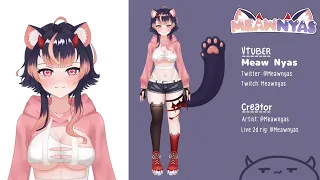 【Live2D VTuber Showcase】Meaw Nyas