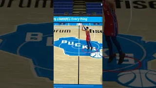 Tyrese Haliburton making a half court shot with no basketball on NBA 2K24 MyTEAM Mobile 😅😅😅😅
