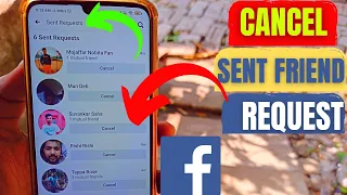 How To Cancel All My Sent Friends Request On Facebook In Just One Click 🔥